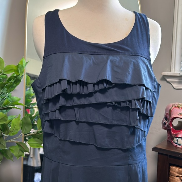 BCBG Maxazria Tiered Ruffled Dress - Picture 2 of 8